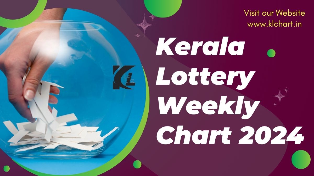 Kerala Lottery Weekly Chart 2024