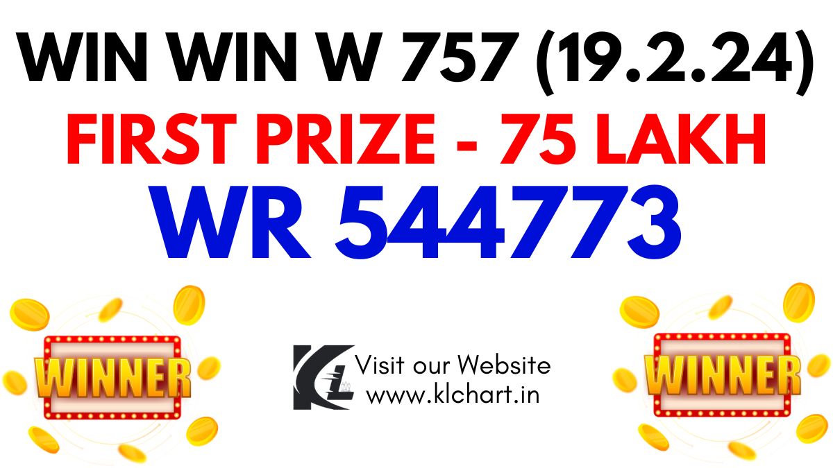 Win Win W 757 Lottery Results Today 19 Feb 2024