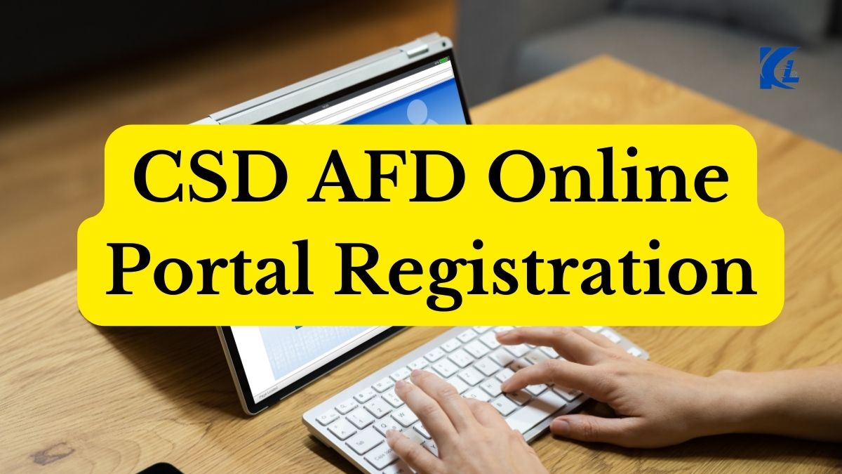 CSD AFD Online Portal Registration