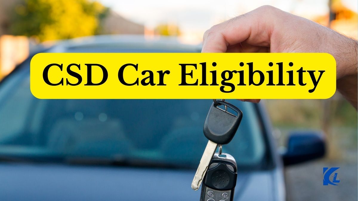 CSD Car Eligibility