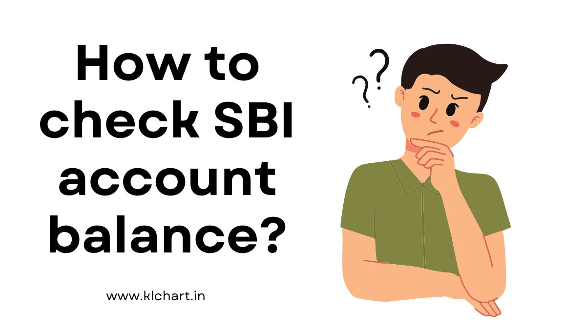 SBI Balance Check