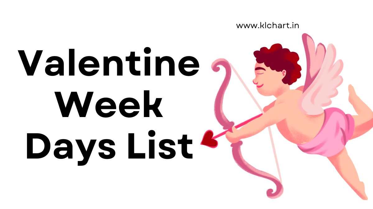 Valentine Week Days List